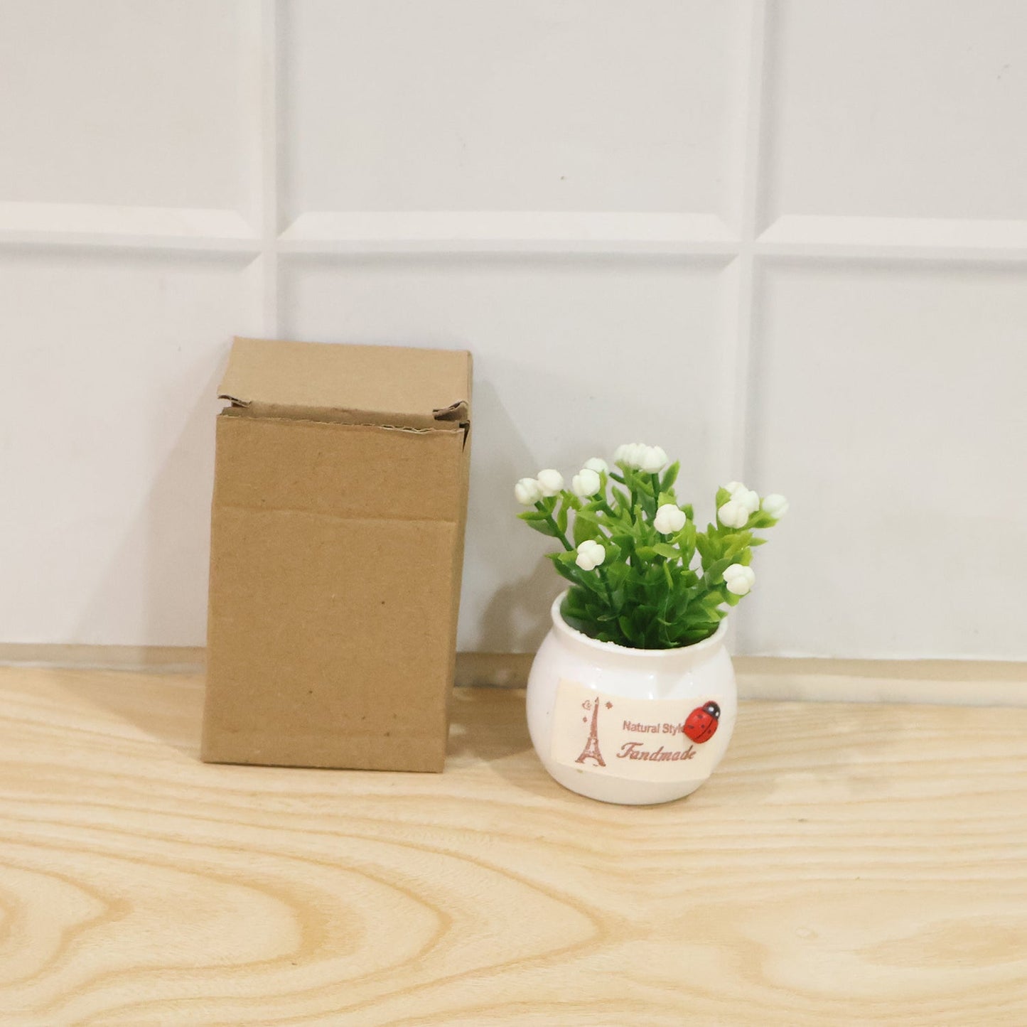 Compact artificial bonsai for home, cabin and office decor