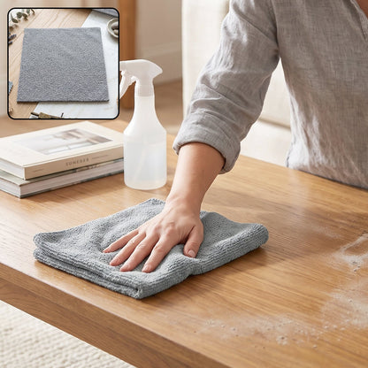 Washable and disposable wipes roll for surfaces and glass